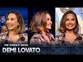 Demi Lovato Celebrates Jimmy's Birthday with a 50-Cupcake Salute and Plays Face It Challenge