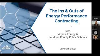 The Ins and Outs of Energy Performance Contracting