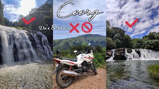 Abbey and Kote Abbey Falls with failed Mandalpatti Bike Ride | Coorg | Karizma R \u0026 Royal Enfield