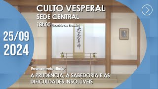 Culto Vesperal | \