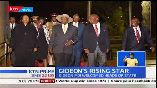 What does Baringo Senator Gideon Moi's welcoming heads of state ahead of inauguration mean