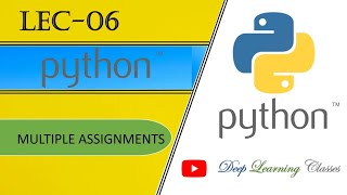Multiple Assignments in Python #python #pythonprogramming #pythontutorial