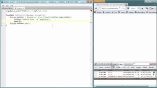 AngularJS Twitter Search