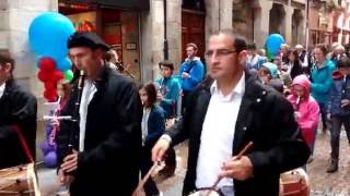 'Txistu' players in Casco Viejo, Bilbao