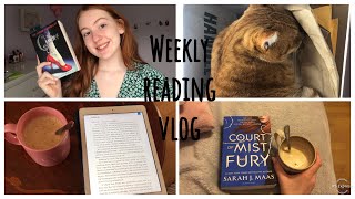 Weekly reading vlog  ✨ unpopular opinions and a big ol’ book haul
