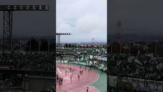 J2昇格プレーオフ決勝 カターレ富山vs松本山雅 山雅サポーター圧倒的緑の声量と迫力