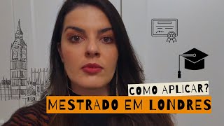 Como fazer Master na Inglaterra?