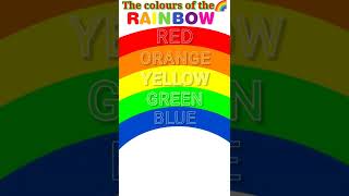 The colours of the rainbow | 7 colors of rainbow | rainbow 🌈