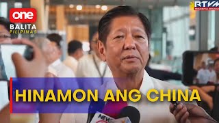 PBBM, hinamon ang China | One Balita Pilipinas