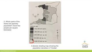 How to Read a Choropleth Map - BGCSE Geography tutorial
