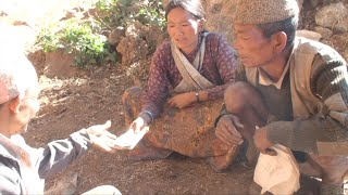 the economic transaction in the sheep farm || shepherd life || pastoral life || nepali shepherd ||