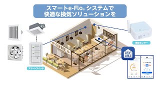 スマートe-Floシステム「換気扇IoT連携」紹介動画