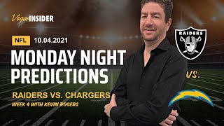 Monday Night Football Predictions: Week 4 - NFL Picks and Odds - Raiders vs. Chargers