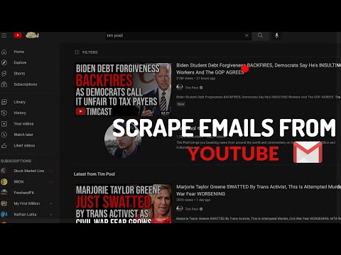 Scraper How To Scrape Emails From Youtube