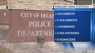 Delano Police Department releases February crime statistics