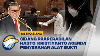 Sidang Praperadilan Hasto Kembali Digelar, Agenda Penyerahan Alat Bukti