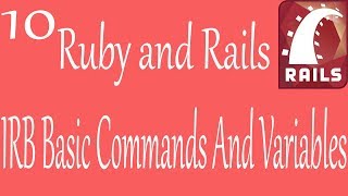 IRB Basic Commands And Variables