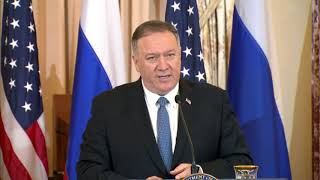 Secretary Pompeo joint press availability with Russian Foreign Minister Sergey Lavrov