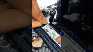 NVME SSD installation #shorts