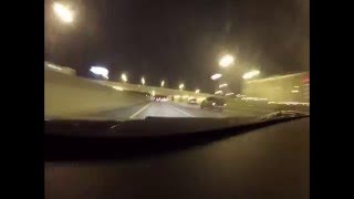 Driving through Atlanta Timelapse