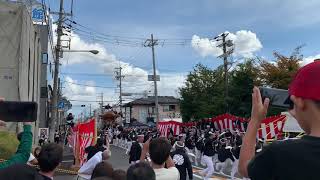 令和元年八田荘だんじり祭大池パレード