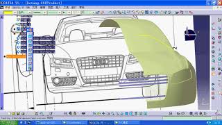 catia实用入门视频教程 汽车建模学习