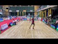 aadithyan s.d v s udith kerala state senior badminton championship 2024 semi