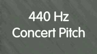 440Hz- Concert Pitch