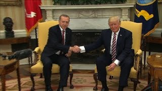 Trump hosts Turkey's Erdogan for talks at White House