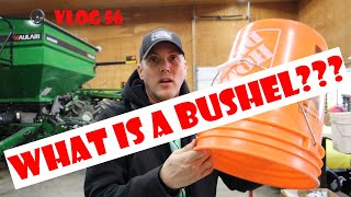 How much is left in a bushel after growing corn | Vlog 56