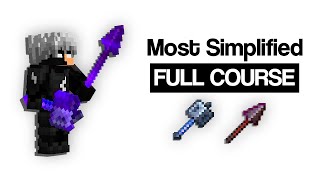FULL COURSE on Mace & Spear PvP | Every Technique Explained In Simplified Version | Minecraft PvP