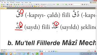 ARAPÇA- 3  (2. ÜNİTE 1.  BÖLÜM - Sulasî Fiillerde Edilgen (Mechûl) Yapı )