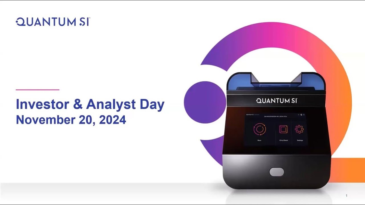 Quantum Si Investor And Analyst Day Youtube