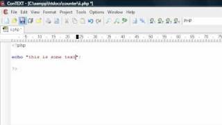 php tutorial basics: echo function