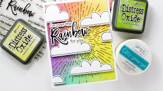 Radiant Rainbow Card with Mindy Eggen