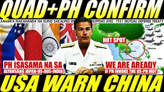 PILIPINAS MAGIGING MIYEMBRO NG QUAD, AMERICA WARNS CHINA | US OFFER 24 F-16 FOR
