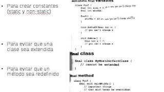 Modificador final