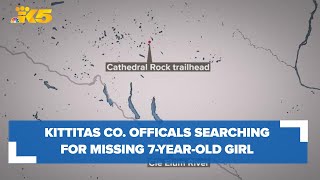 Kittitas County officials search for 7-year-old reported missing