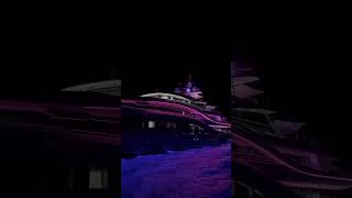 Stunning! 77m M/Y Go at night... #superyacht #yachting #toysofdesire #billionaire #jetset