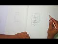 easy way to head drawing for beginner step by step ঢাবি চ ইউনিট চারুকলা পরীক্ষা প্রস্তুতি ২০২৩