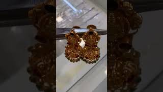 10 grams gold earrings 916 hall mork💐