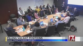 Wake County schools seeks to fill open jobs