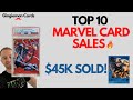 Marvel Card Collecting & Investing | Top 10 Marvel Card Sales!