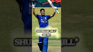Remember This Match || India vs West Indies || Shubham Gill:- 98(98)* || #cricket #viral #shorts