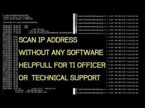 How to scan all IP Addresses in your LAN without any software | How To Find all device’s IP With CMD