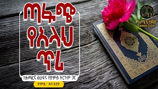 ጣፋጭ የአላህ ጥሪ || ልብ ያለው ልብ ይበል || ከአማርኛ ፅሁፍና የድምፅ ትርጉም || @ameen_tube