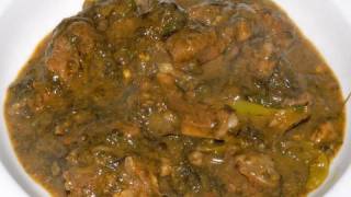 Gongura Mutton - Sorrel Leaves Lamb Curry - By VahChef @ VahRehVah.com