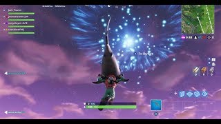fortnite live rift crack in the sky disappears great view watch - fortnite rift shrinking