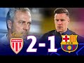 MONACO VS BARCELONA [2-1], UEFA CHAMPIONS LEAGUE 2024/25 - MATCH REVIEW