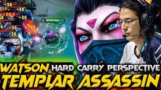 7.37D - Crazy Play Watson Templar Assassins Hard Carry -Dota 2 Pro Gameplay #watson #templarassassin